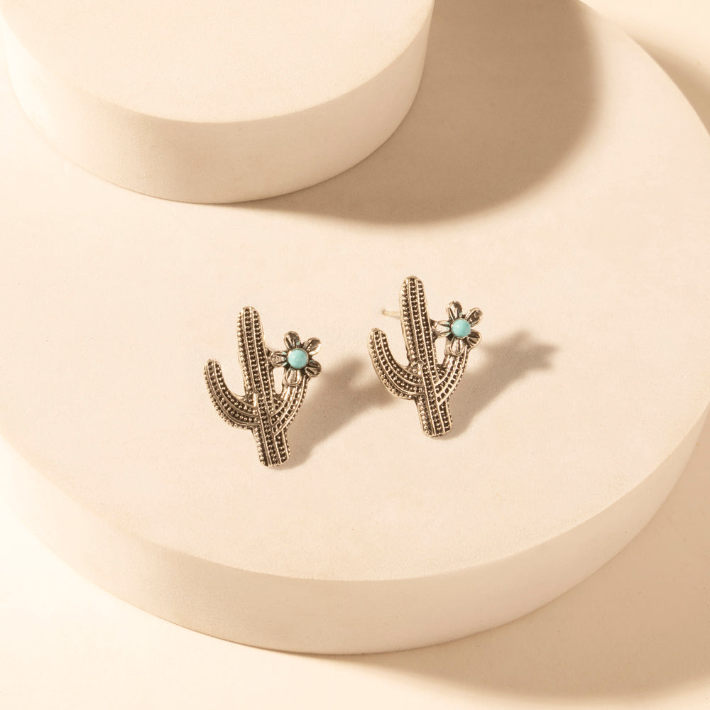Myra Sonoran Stud Set in with turquoise detail in premium style