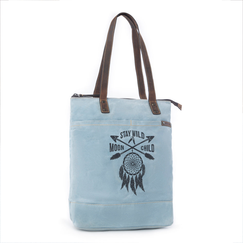 Stay Wild Moon Child Tote Bag