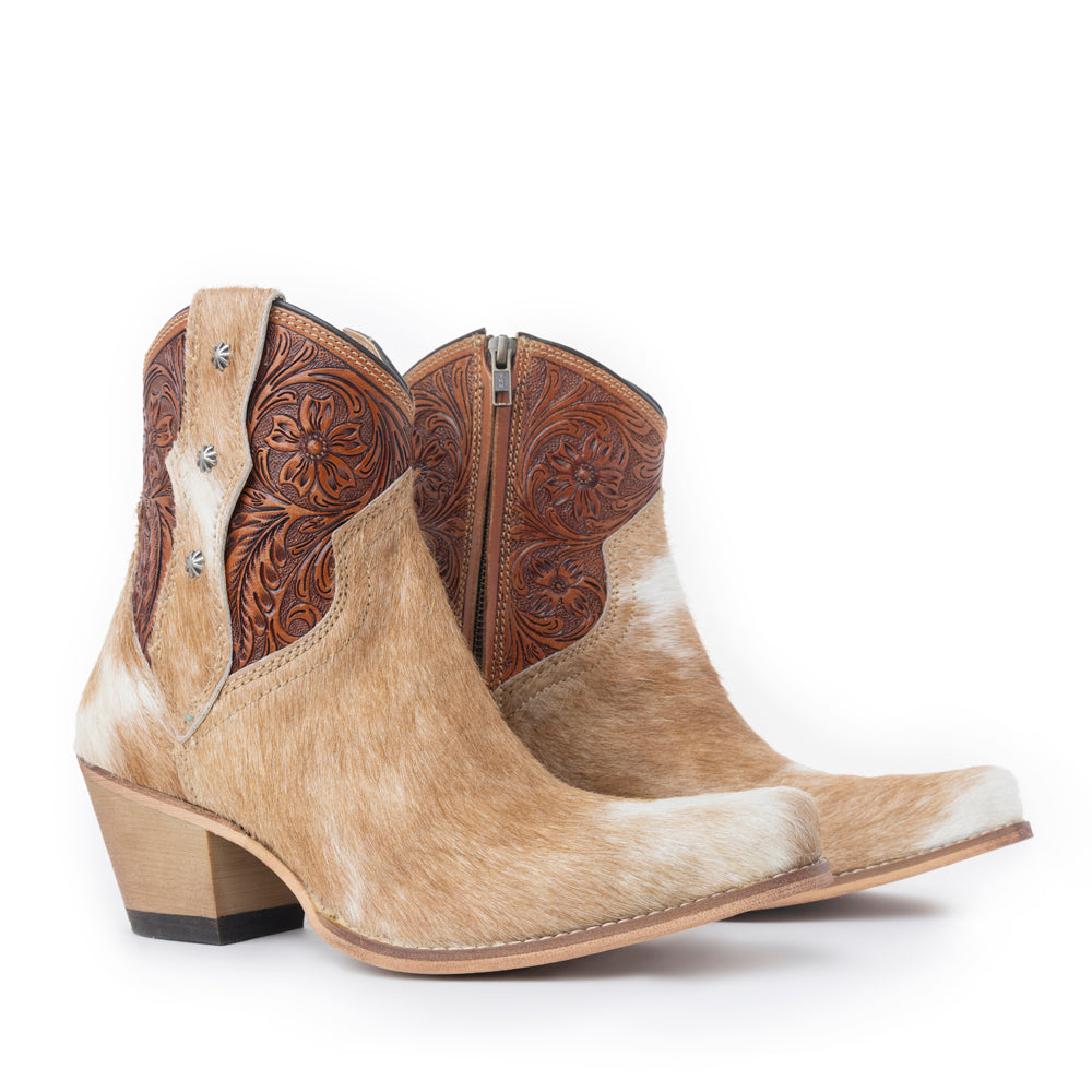Callie Hair-On Hide Boots