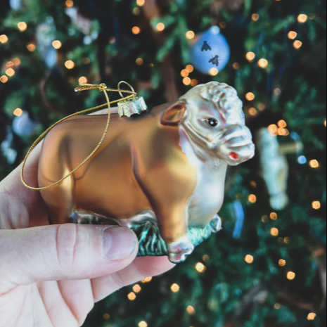 Hereford Christmas Ornament