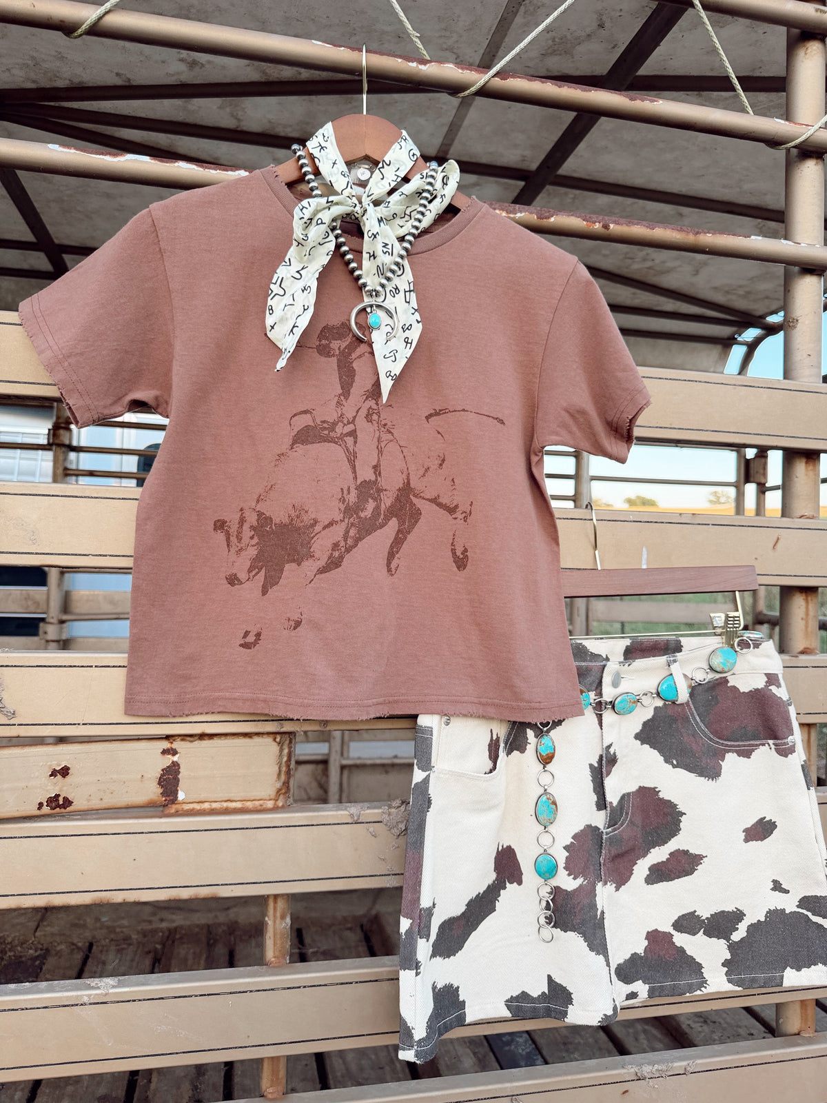 The Bodacious T-Shirt in Brown PREORDER