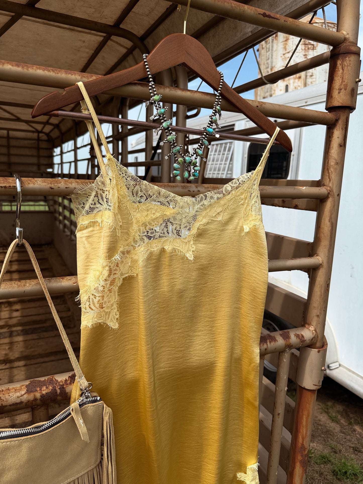 The Bliss Dress in Butter