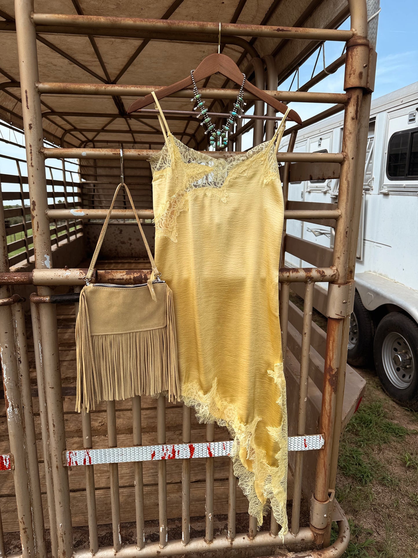 The Bliss Dress in Butter