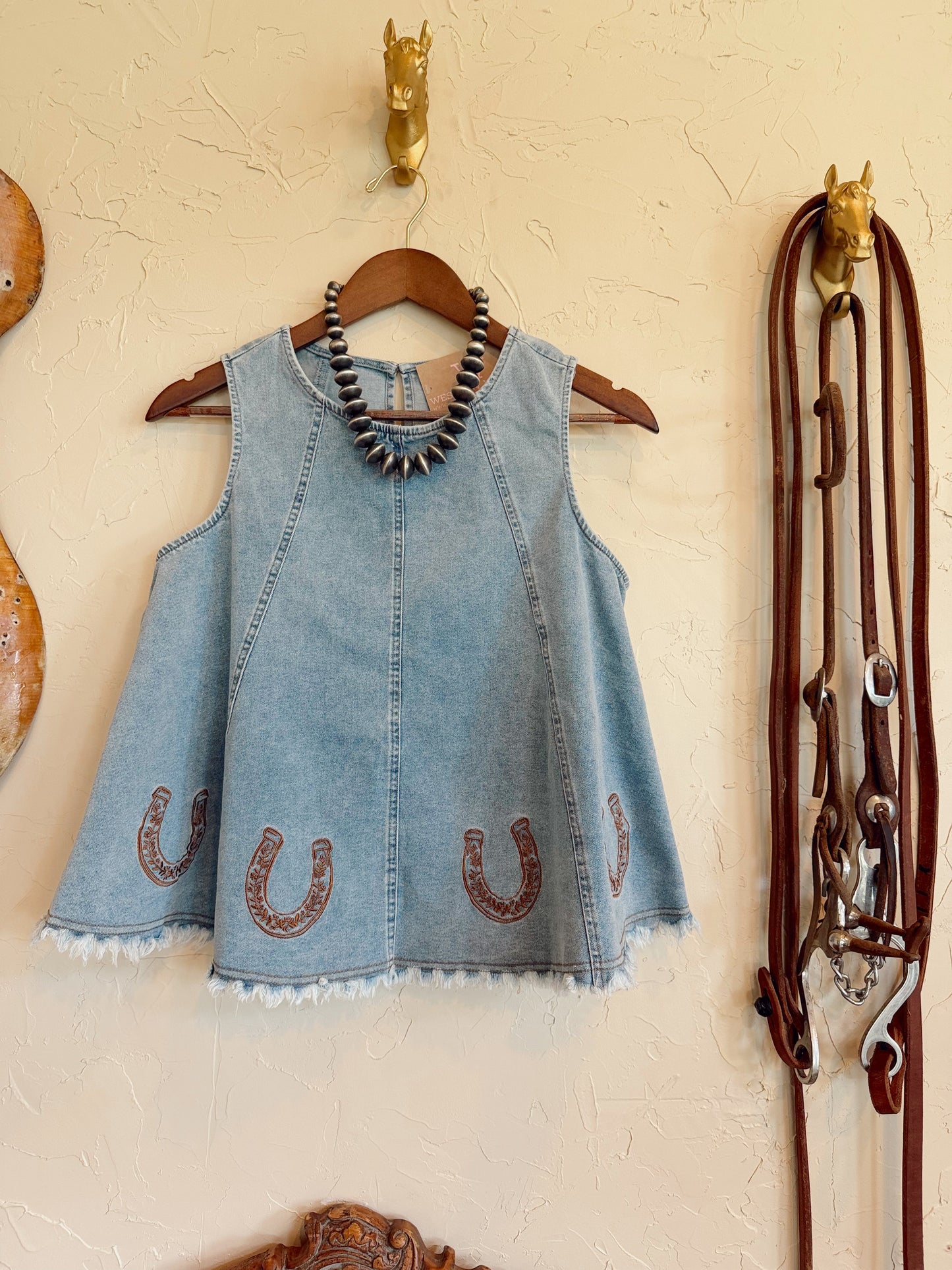 The Dennie Denim Top