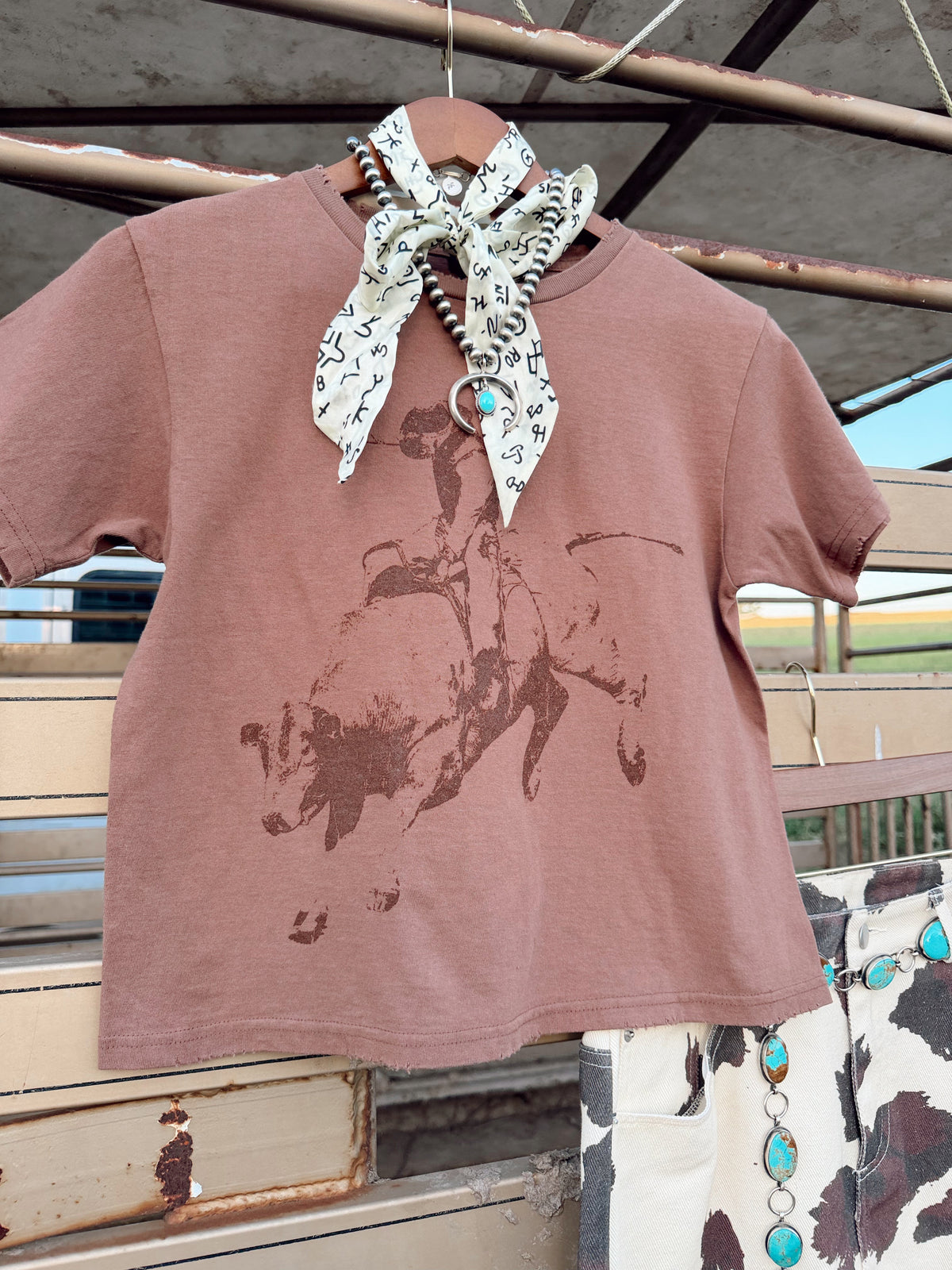 The Bodacious T-Shirt in Brown PREORDER