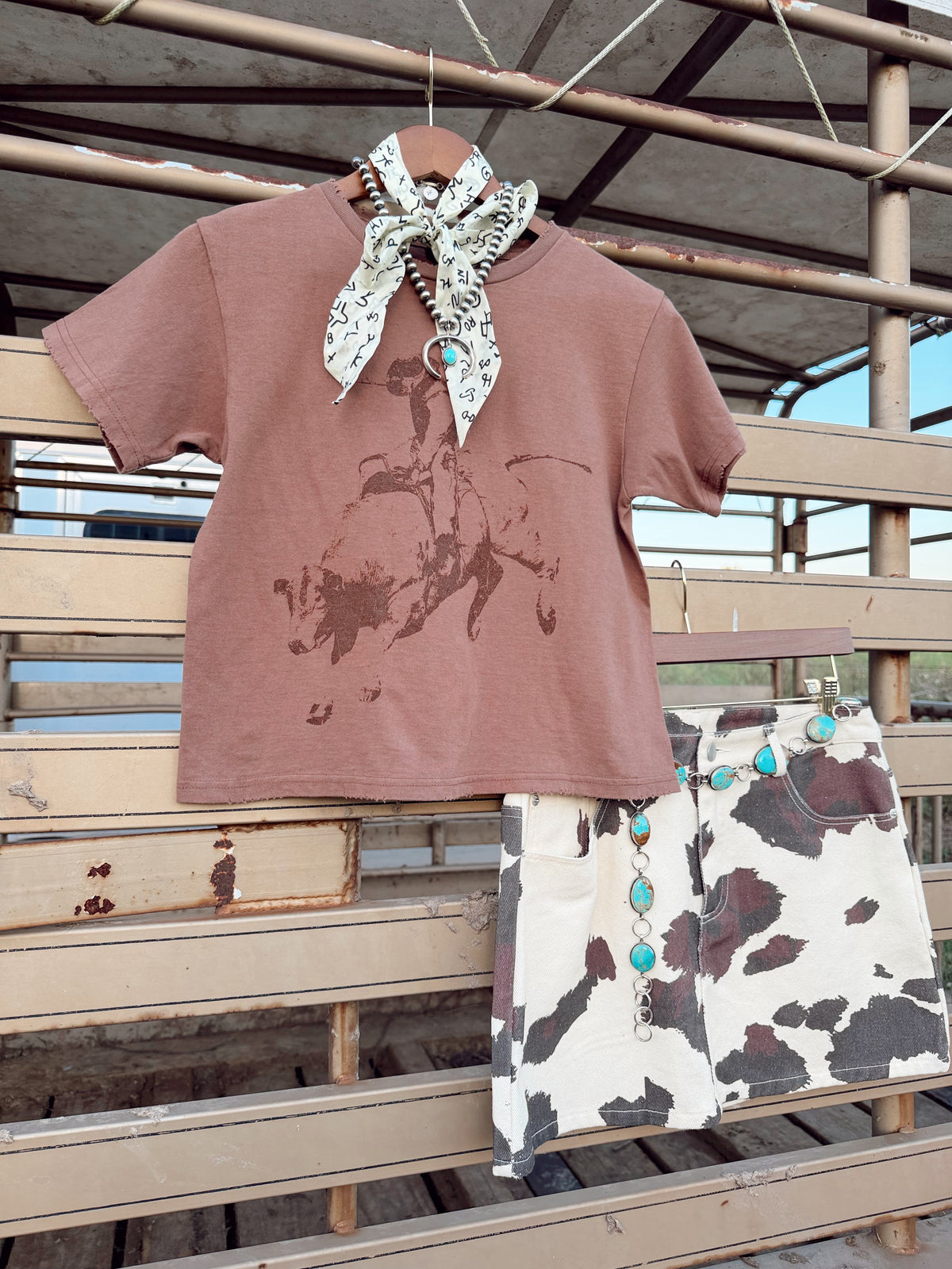 The Bodacious T-Shirt in Brown PREORDER