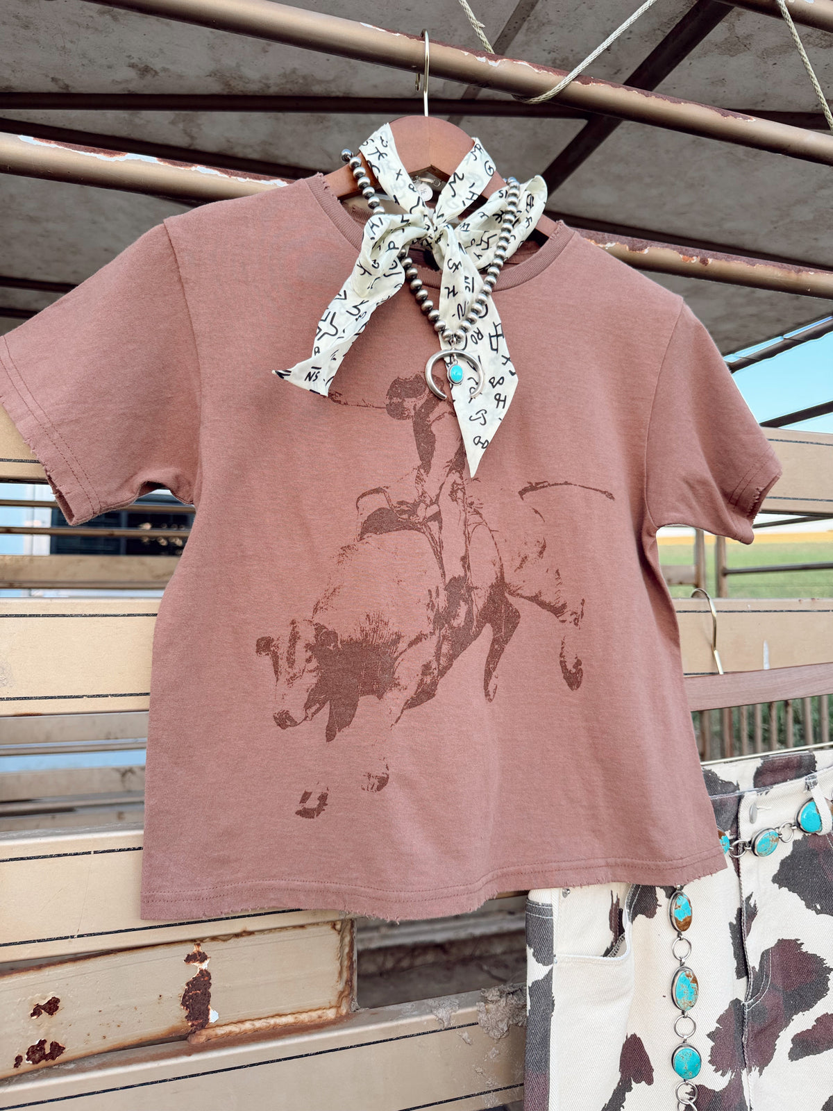 The Bodacious T-Shirt in Brown PREORDER
