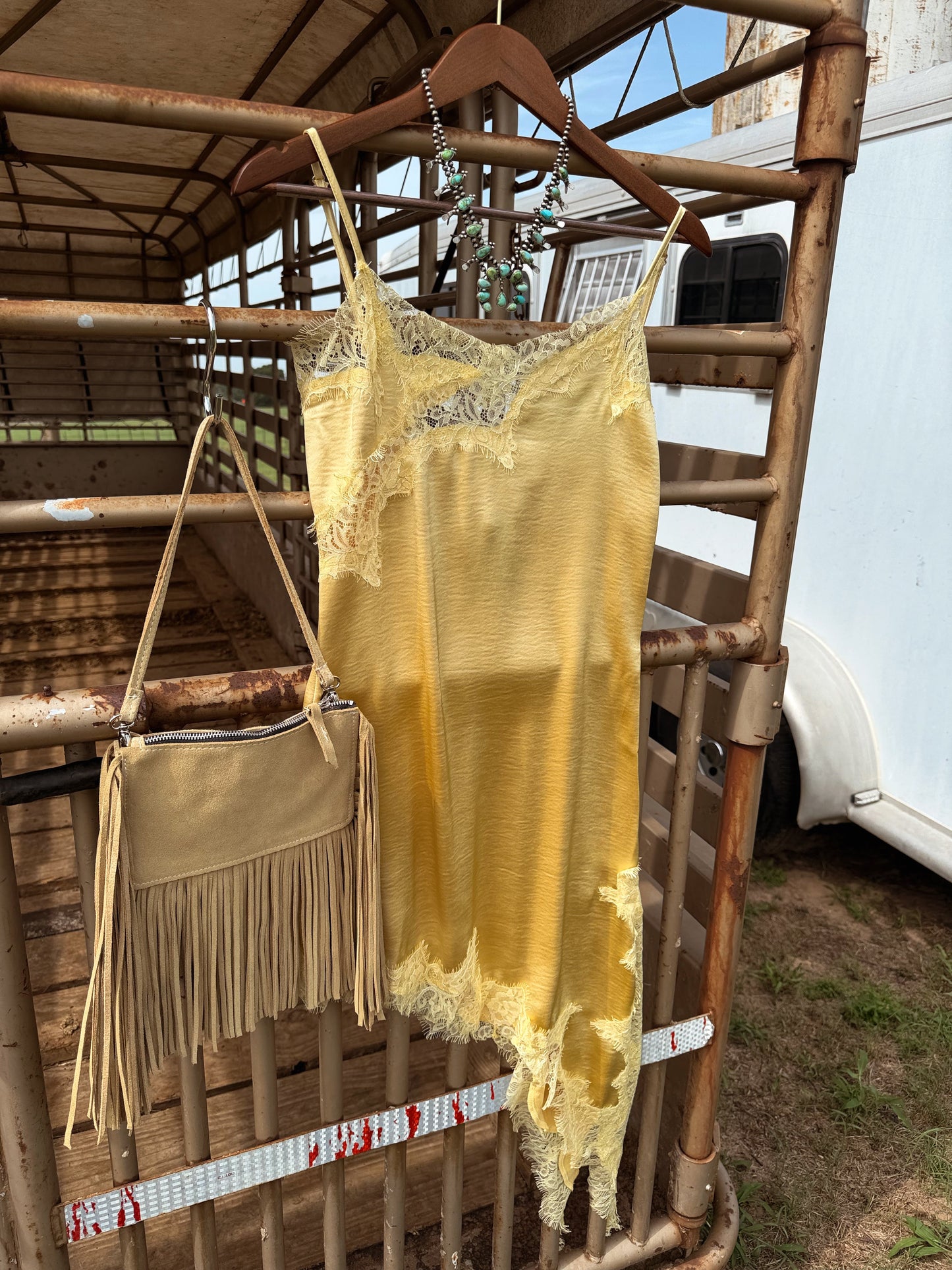 The Bliss Dress in Butter