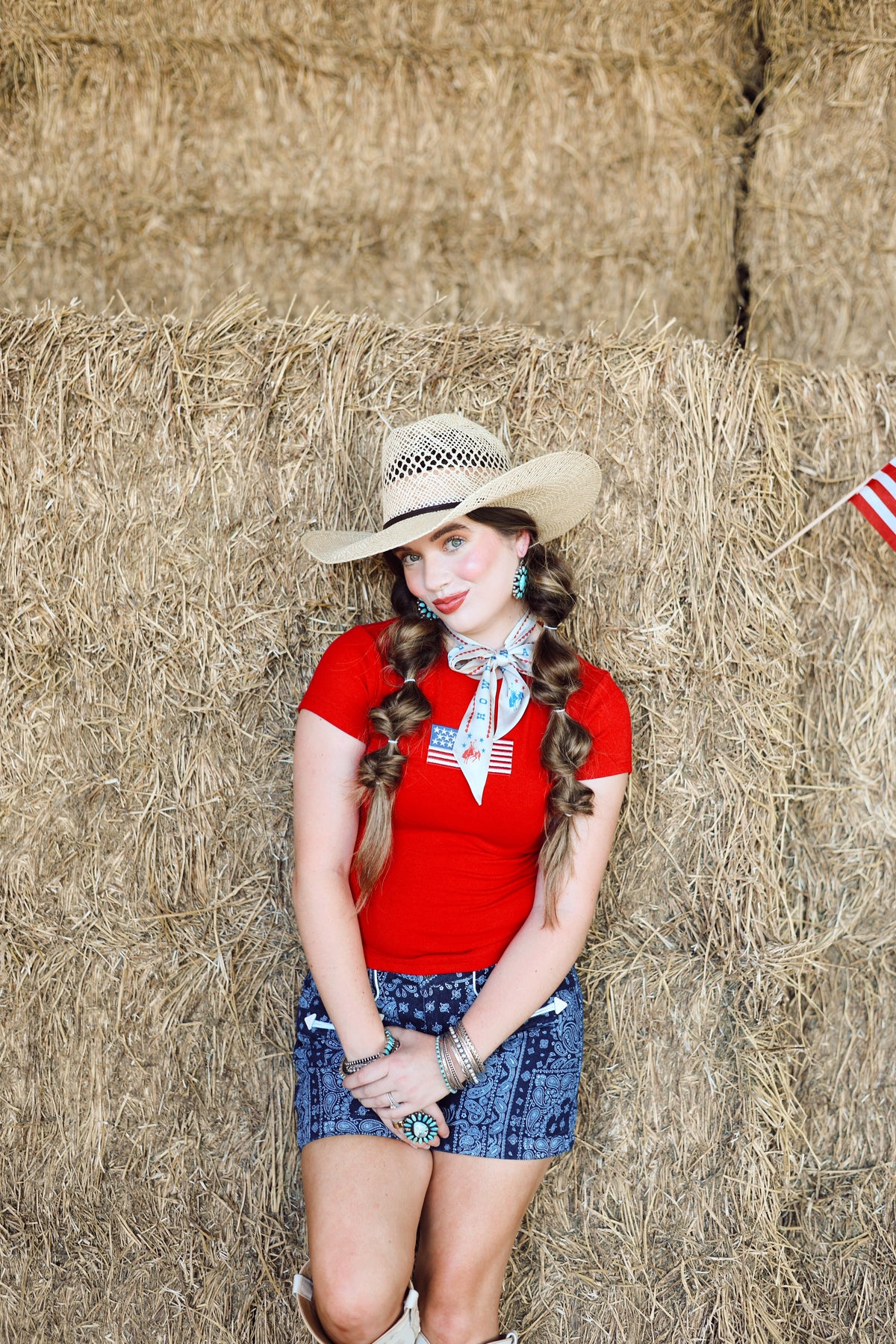 The States T-Shirt in Red
