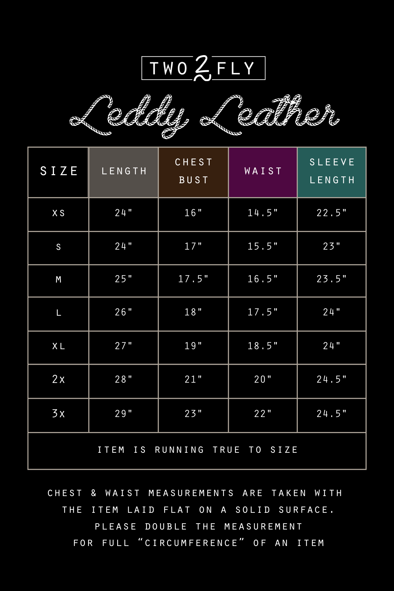 LEDDY LEATHER L/S *MIDNIGHT [RESTOCKED!]