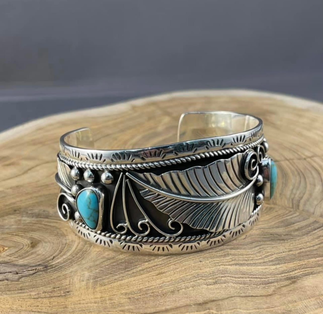 Kingman Leaf Cuff