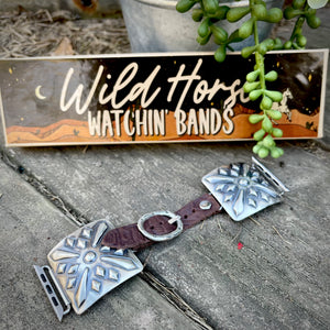 Sterling Wild Horse Watch Bands