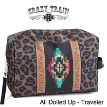 Load image into Gallery viewer, Crazy Train Pouches &amp; Traveler Bags