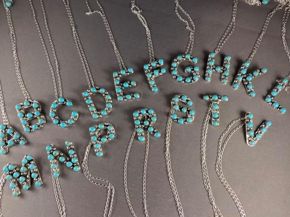 Genuine  Letter Necklaces