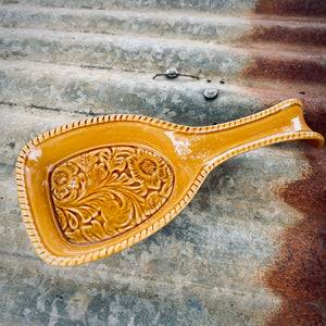 Savannah Ceramic Spoon Rest