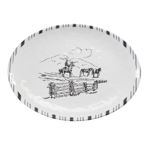 Ranch Life Melamine Serving Platter