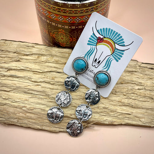 Buffalo Bill Earrings