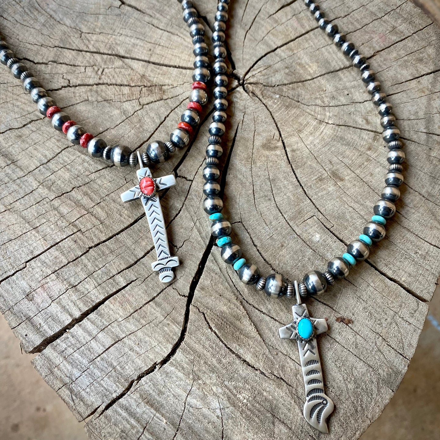 Santa Fe Cross Necklace