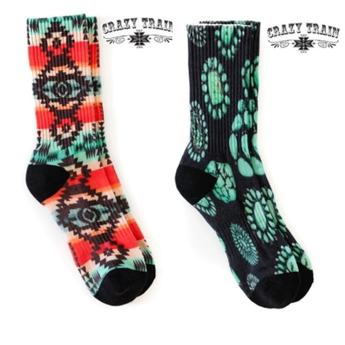 Crazy Train Socks