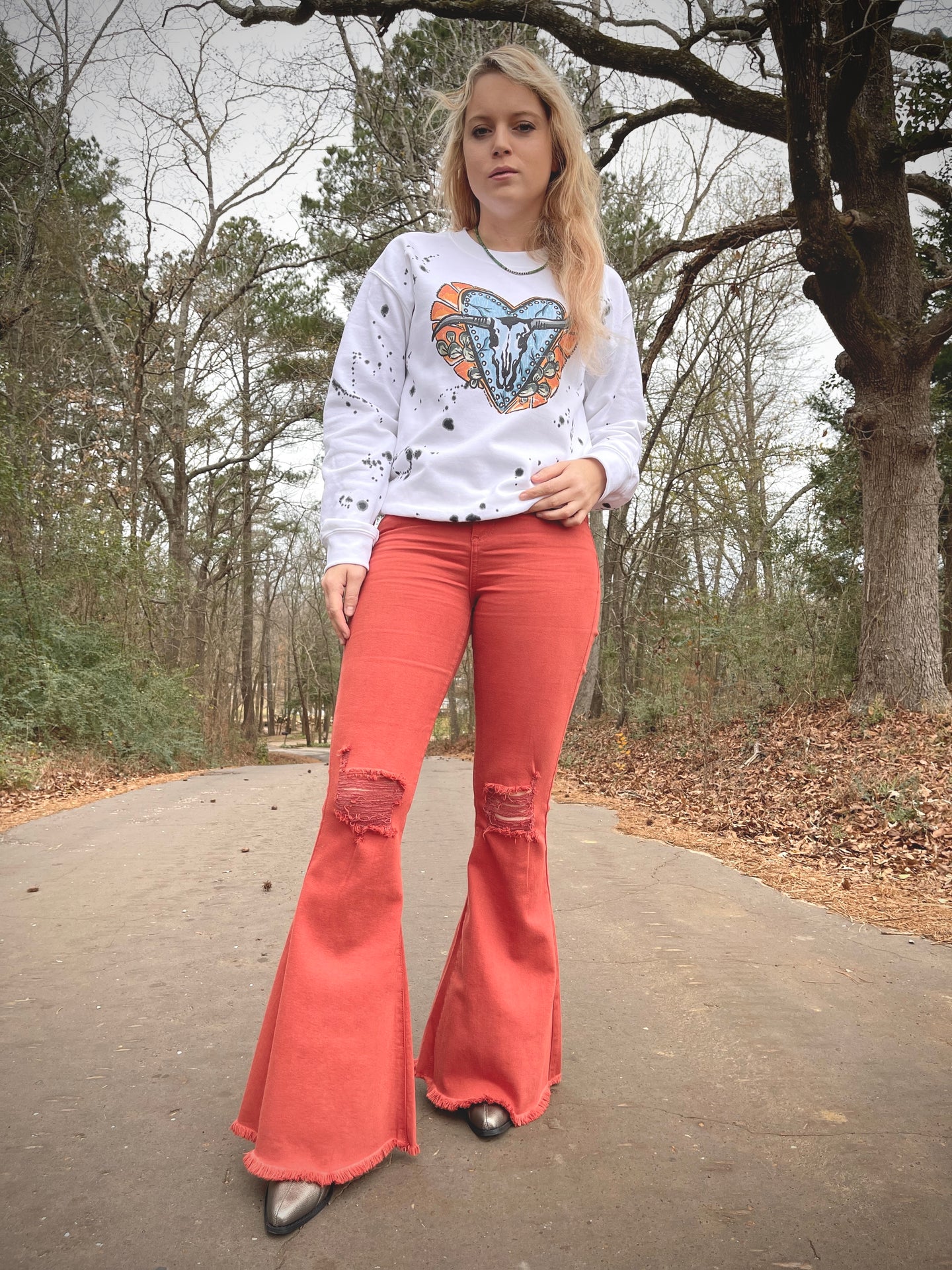 Rustic Flare Jeans