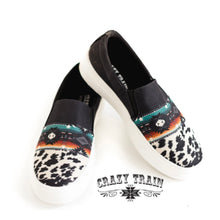 Load image into Gallery viewer, Cowprint Aztec Shoes