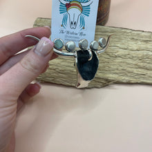Load image into Gallery viewer, All Turquoise No Bull Pendant