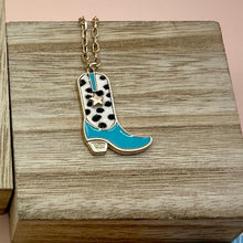 Load image into Gallery viewer, Boot Scooting Necklace